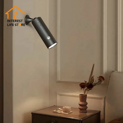 New 3 in 1 LED Desk Lamp Eye-Caring Night Light Rechargeable Full Spectrum with Magnetic Base Portable Bedside School Study Lamp